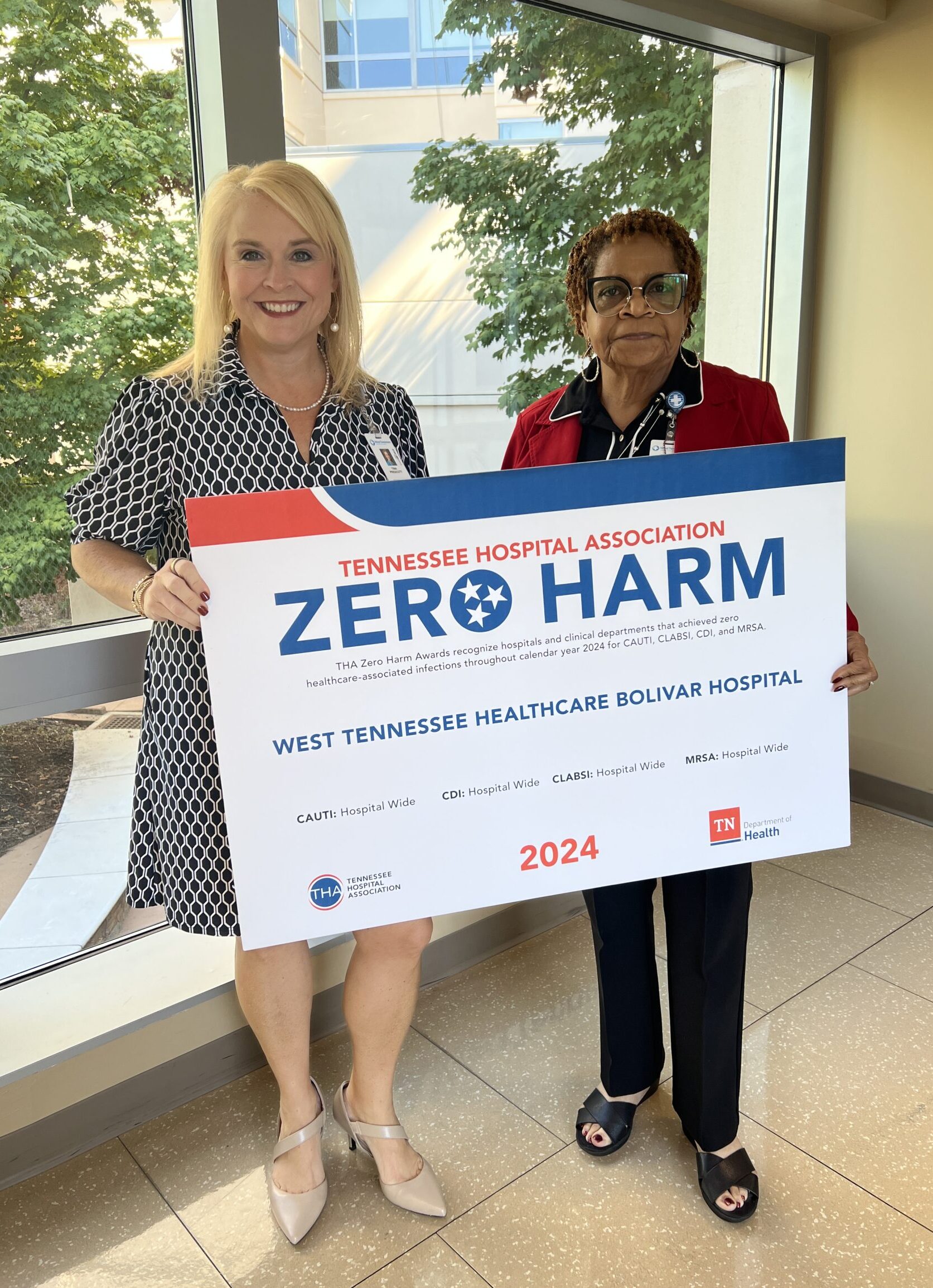 West Tennessee Healthcare – Bolivar Hospital receives Zero Harm award ...