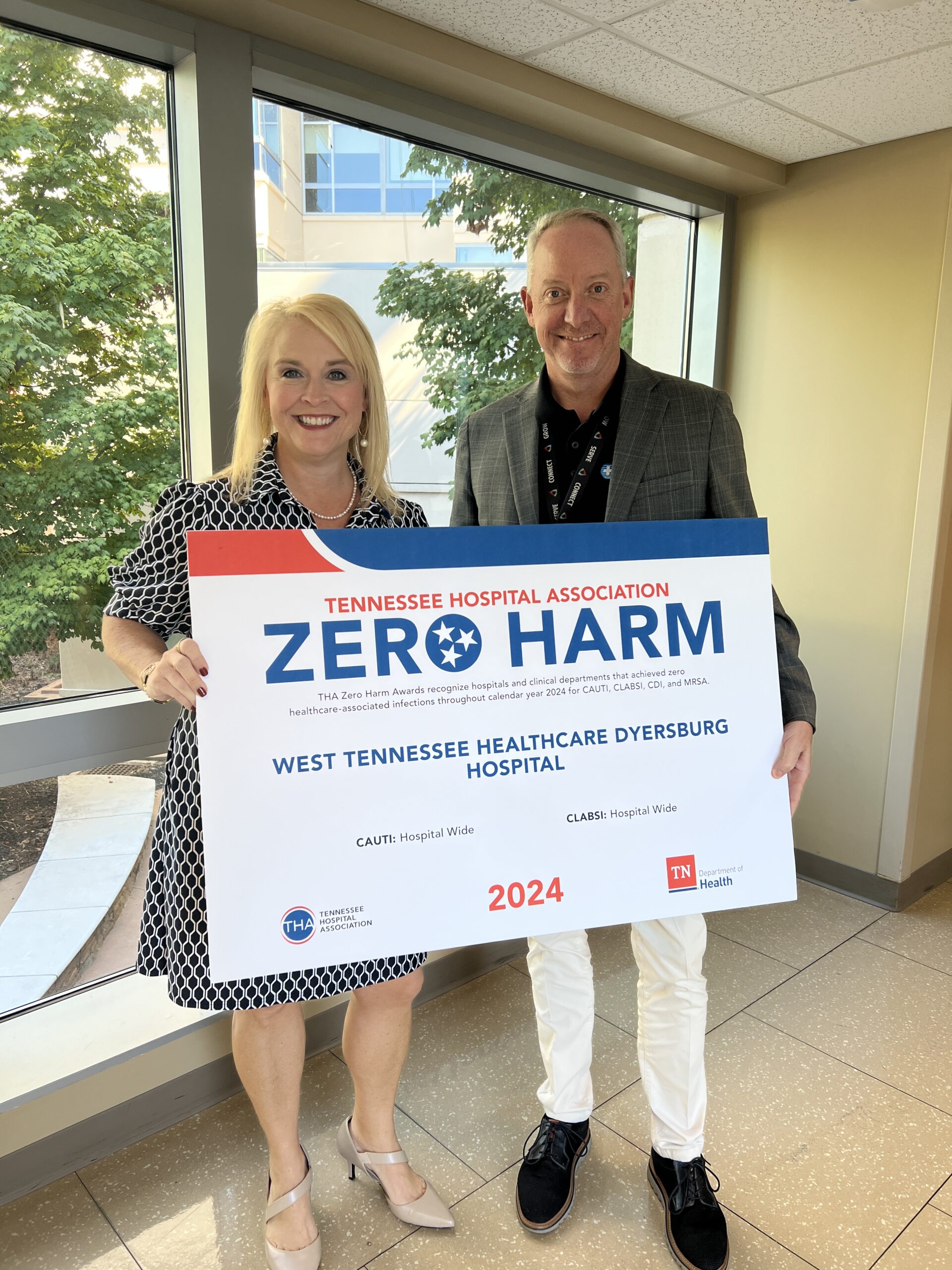 West Tennessee Healthcare – Dyersburg Hospital receives Zero Harm award ...