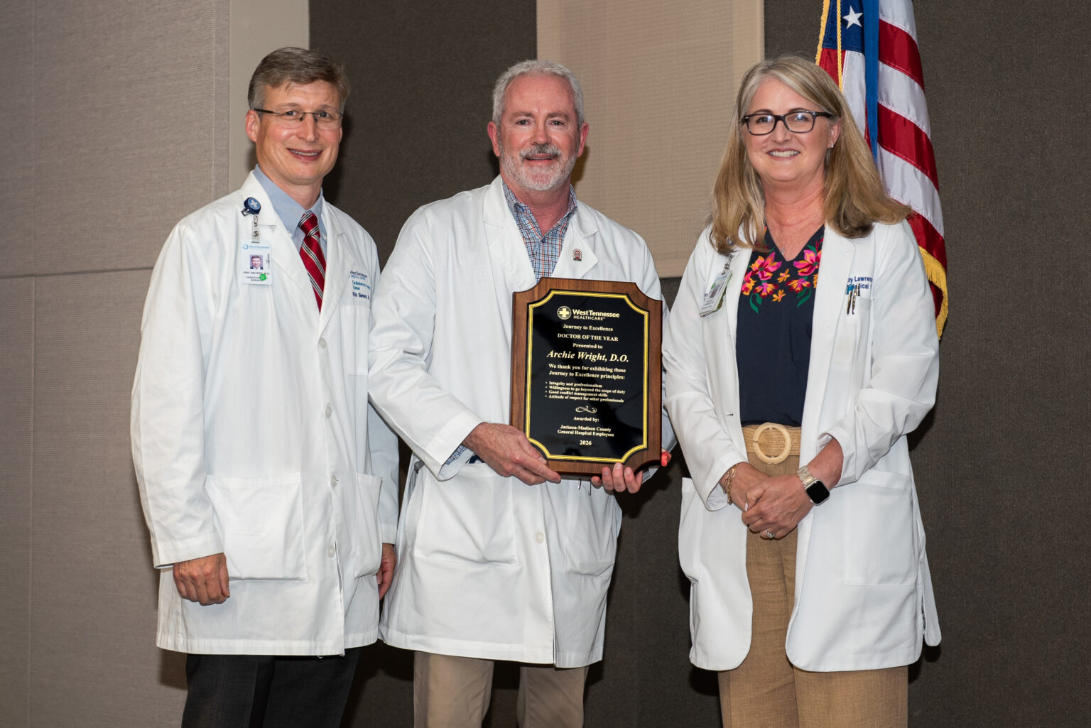Dr. Archie Roa West Tennessee Healthcare Names Dr. Archie Wright 2026 Doctor of the ...
