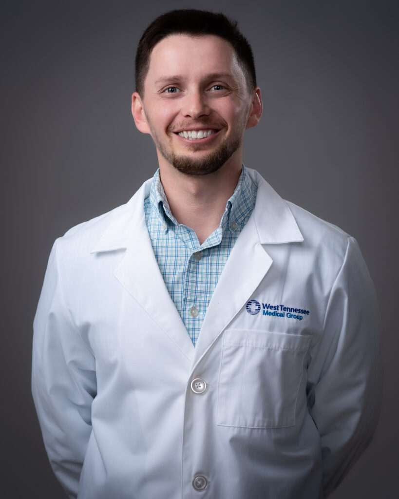 Jacob Mullins, MD, pediatrician providing care for infants, children and adolescents in West Tennessee.